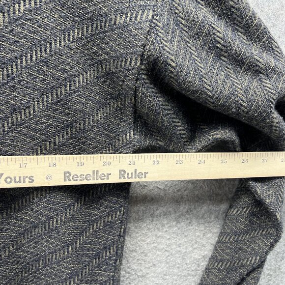 Field Masters Sweater Men Large Vintage Italy Blue Crewneck Pullover Acrylic - Picture 7 of 11